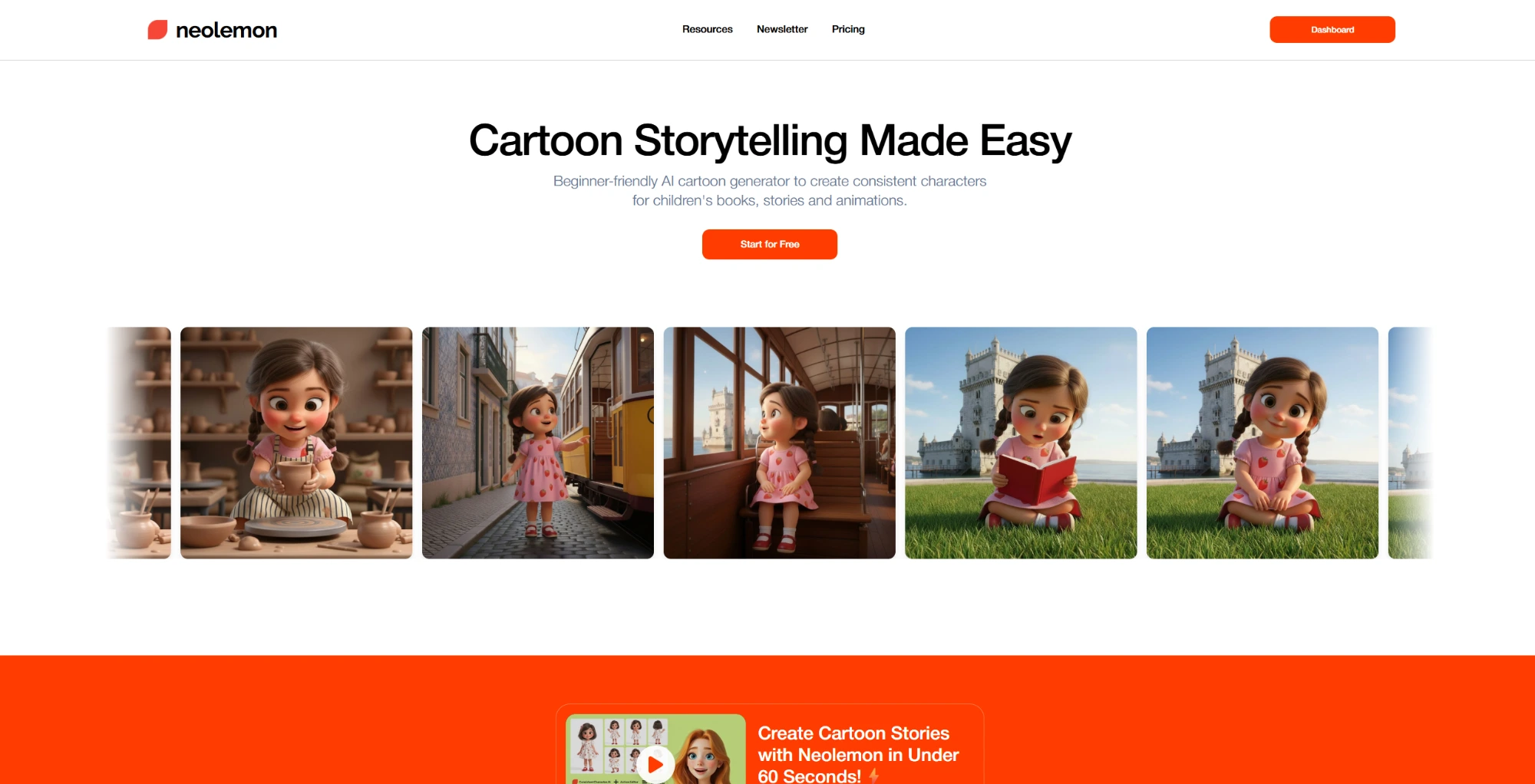 Neolemon — AI storytelling platform